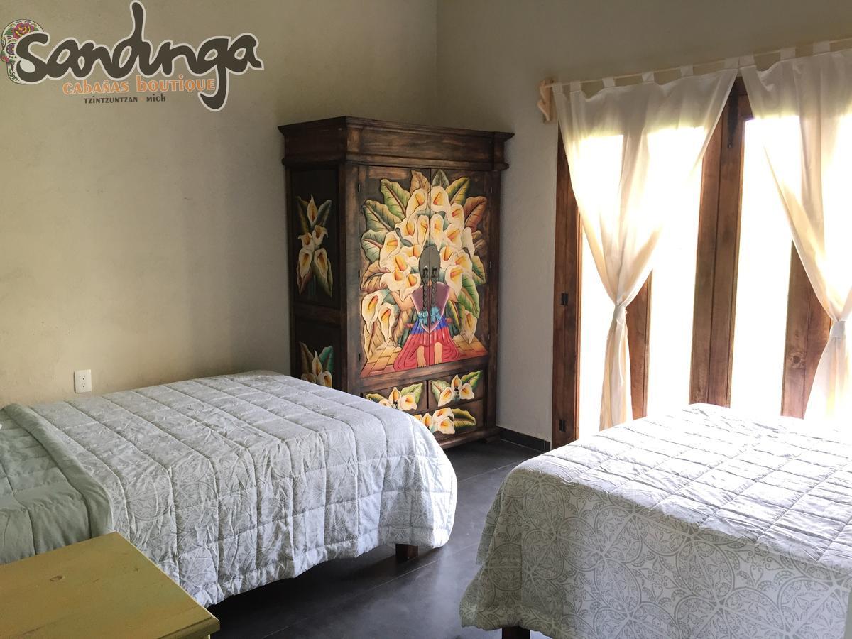 Sandunga Cabanas Boutique Tzintzuntzán Exteriör bild