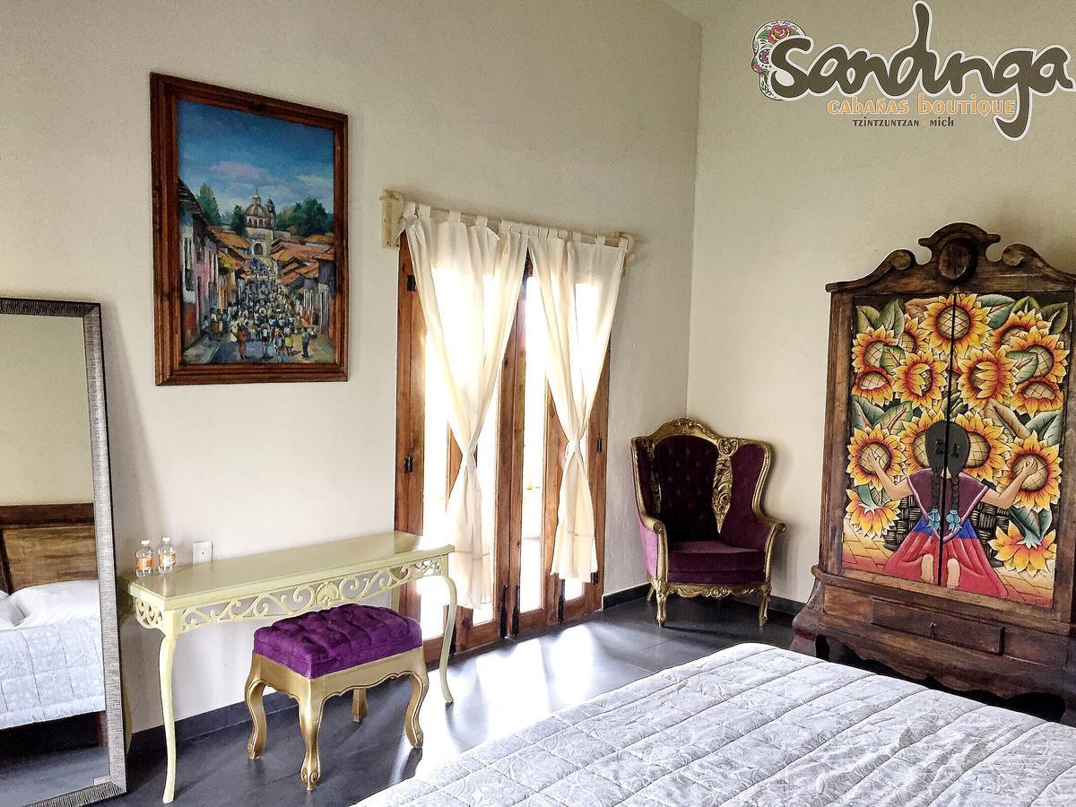 Sandunga Cabanas Boutique Tzintzuntzán Exteriör bild
