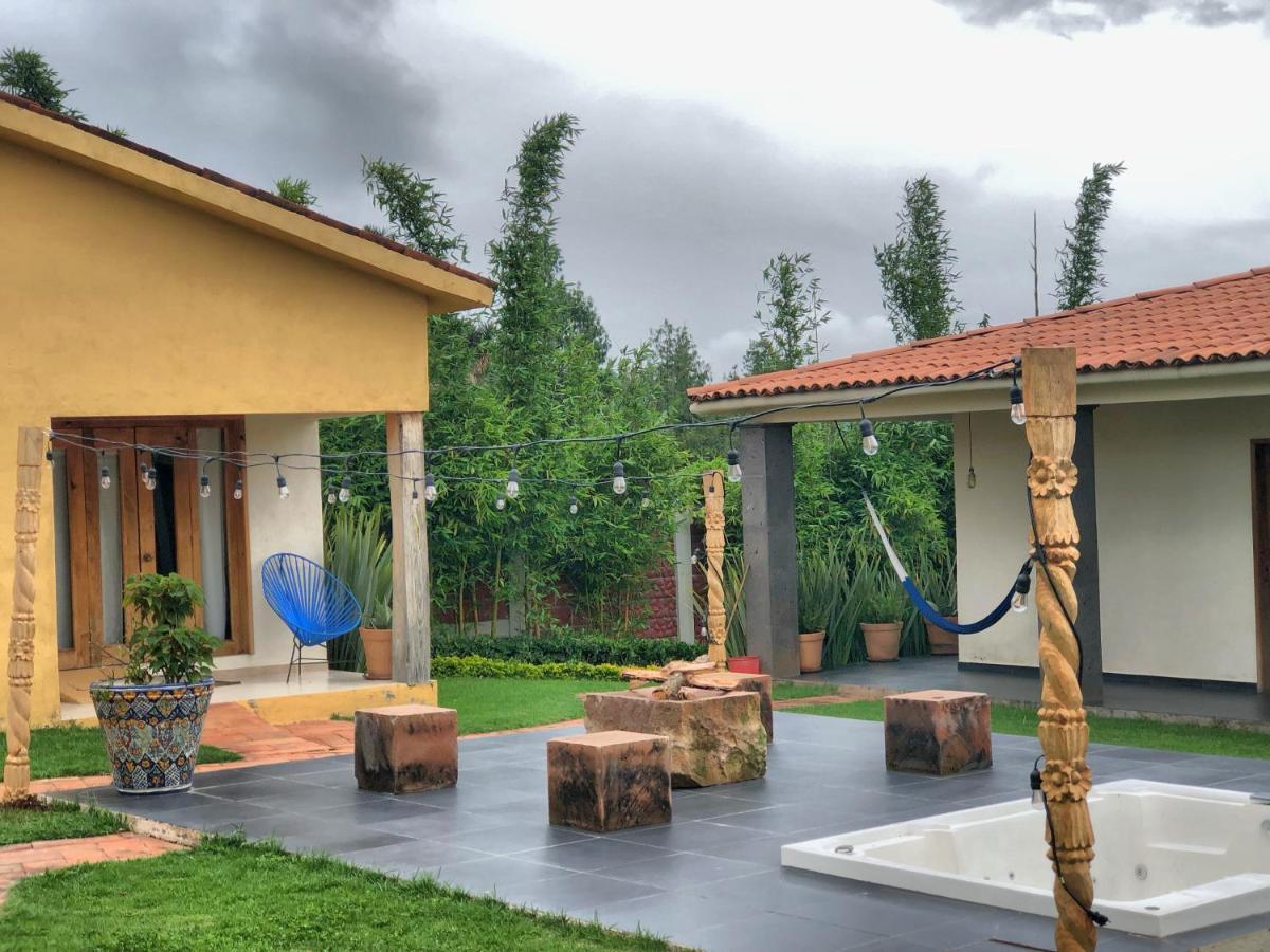 Sandunga Cabanas Boutique Tzintzuntzán Exteriör bild